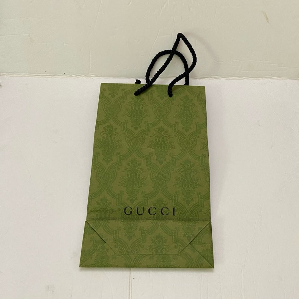 Lot of 2 Gucci Green Gift Bags