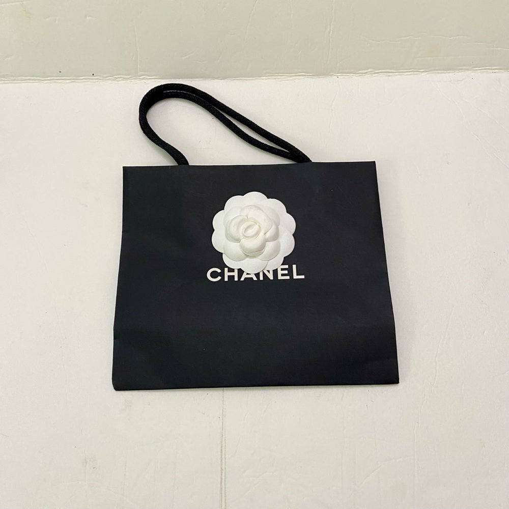 Lot of 2 Chanel Black Gift Bags