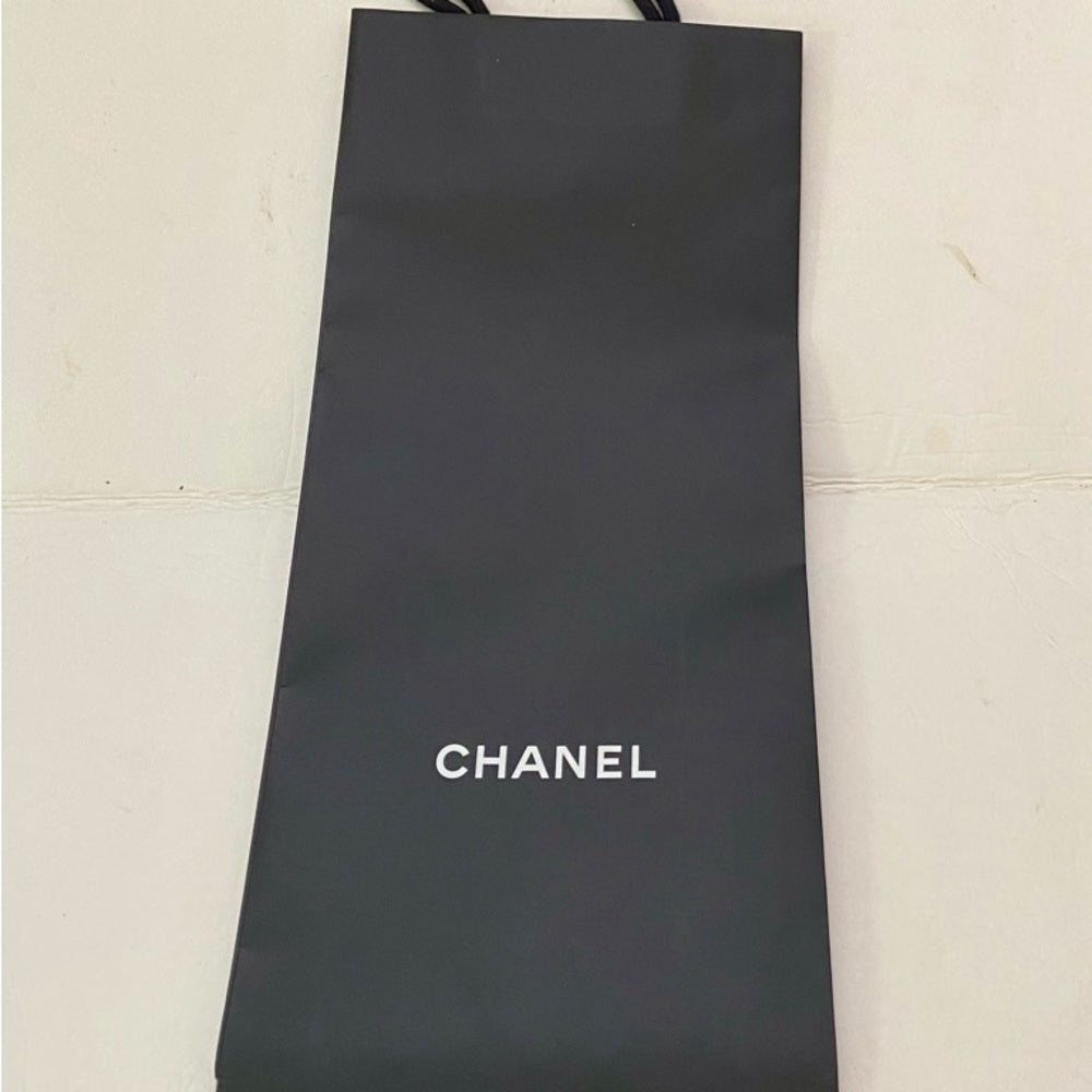 Lot of 2 Chanel Black Gift Bags