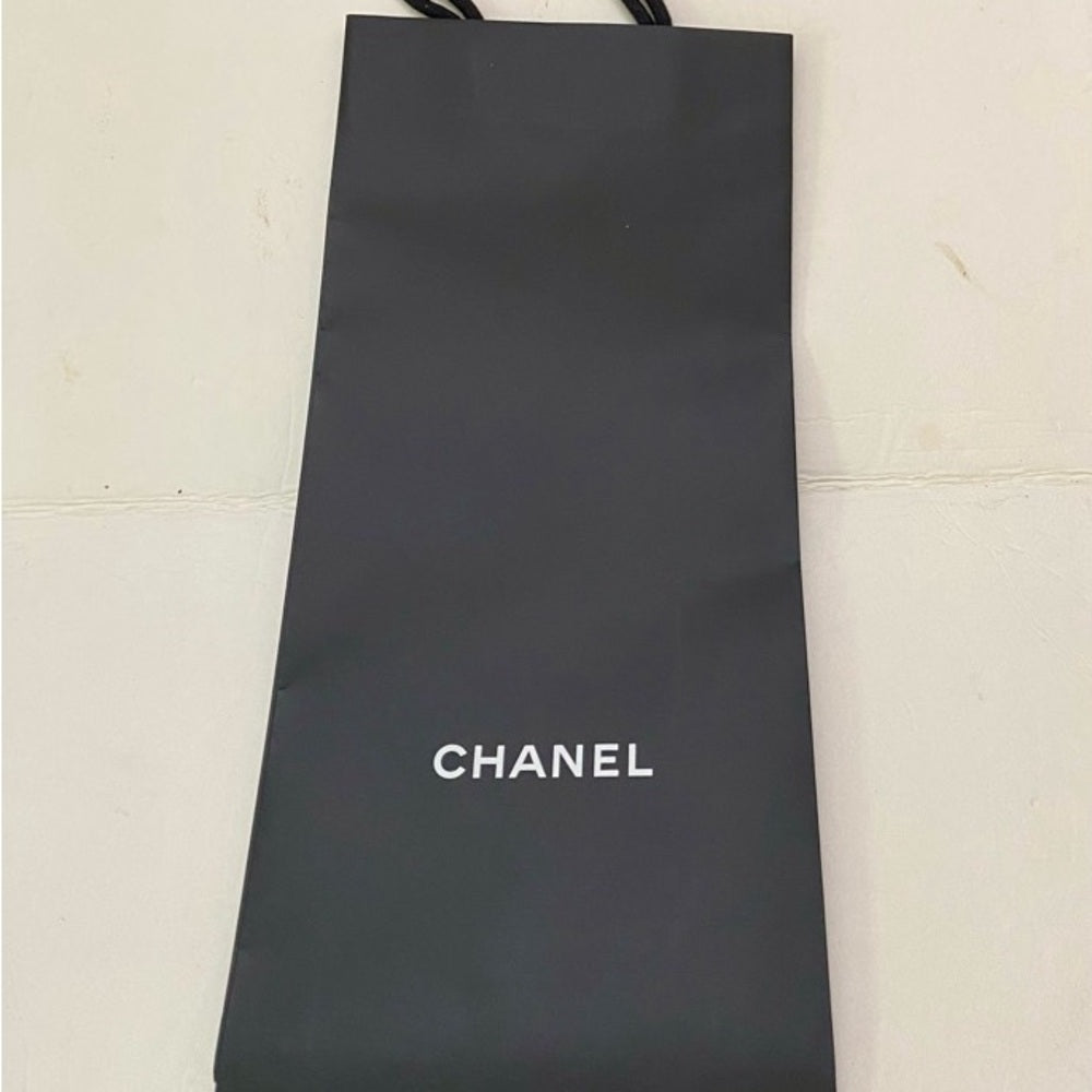 Lot of 2 Chanel Black Gift Bags