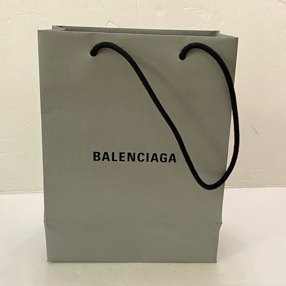 Lot of 2 Balenciaga Gray Gift Bags