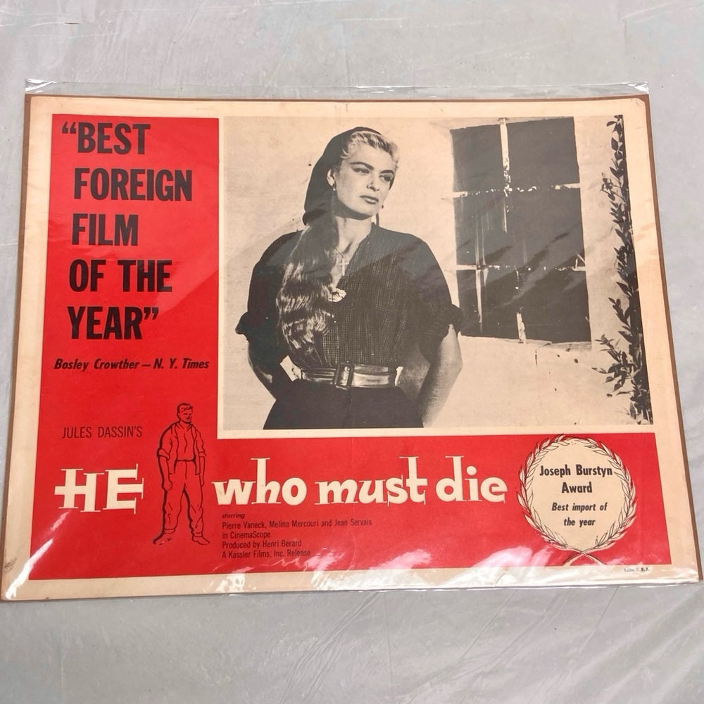 He Who Must Die (1957); Groning (1949) Titanic (1997) and 14 Juliet (1932) Movie