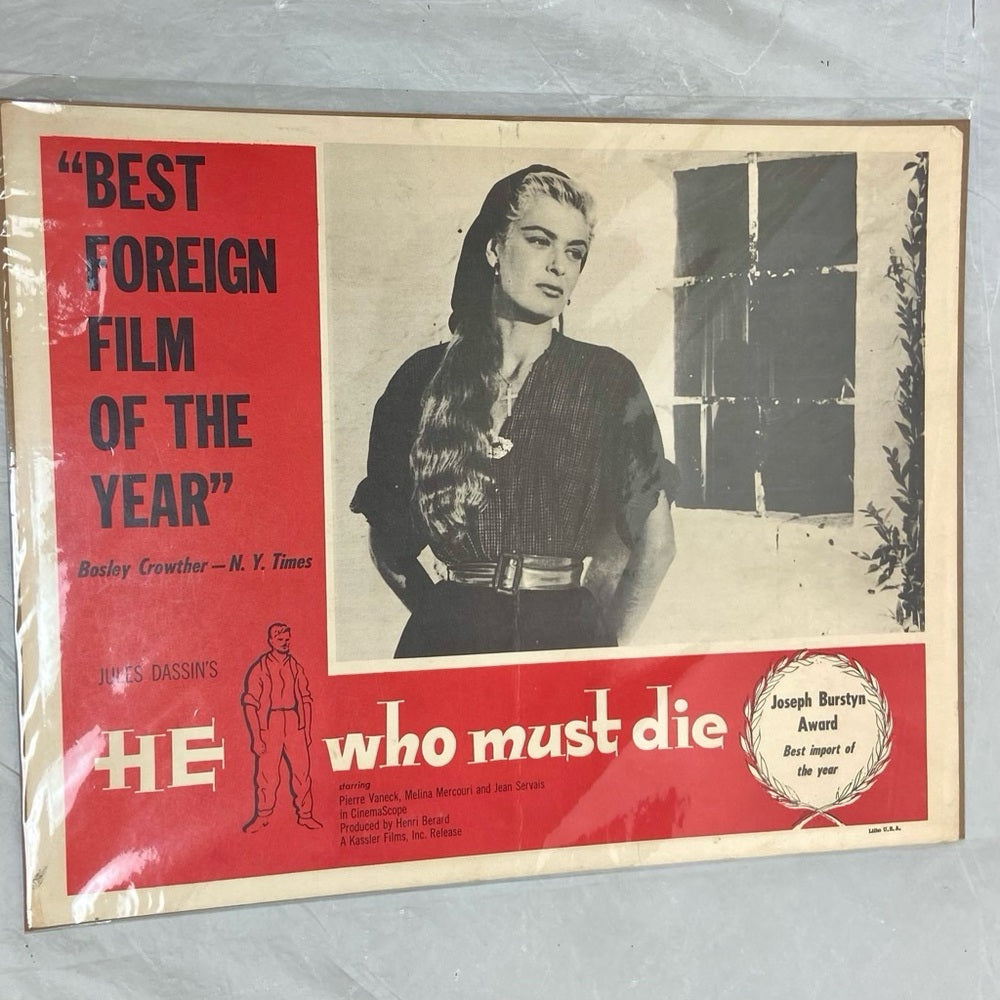 He Who Must Die (1957); Groning (1949) Titanic (1997) and 14 Juliet (1932) Movie