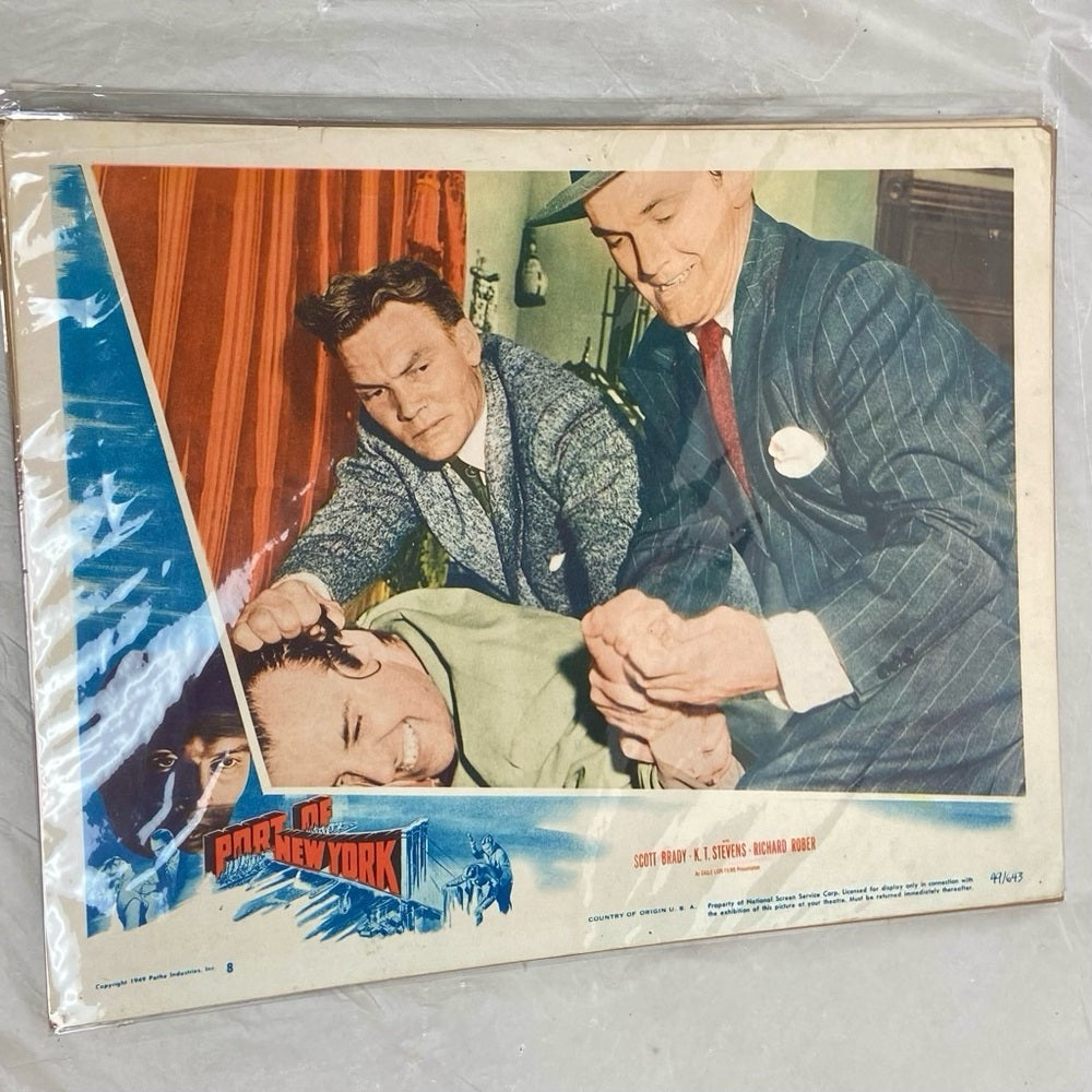 Port of New York (1949) and Hell is a City (1960) Movie Posters