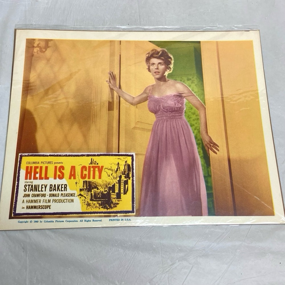 Port of New York (1949) and Hell is a City (1960) Movie Posters