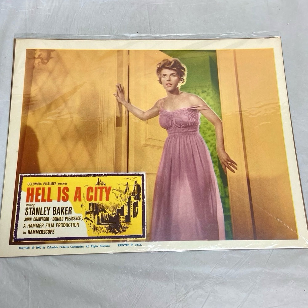Port of New York (1949) and Hell is a City (1960) Movie Posters