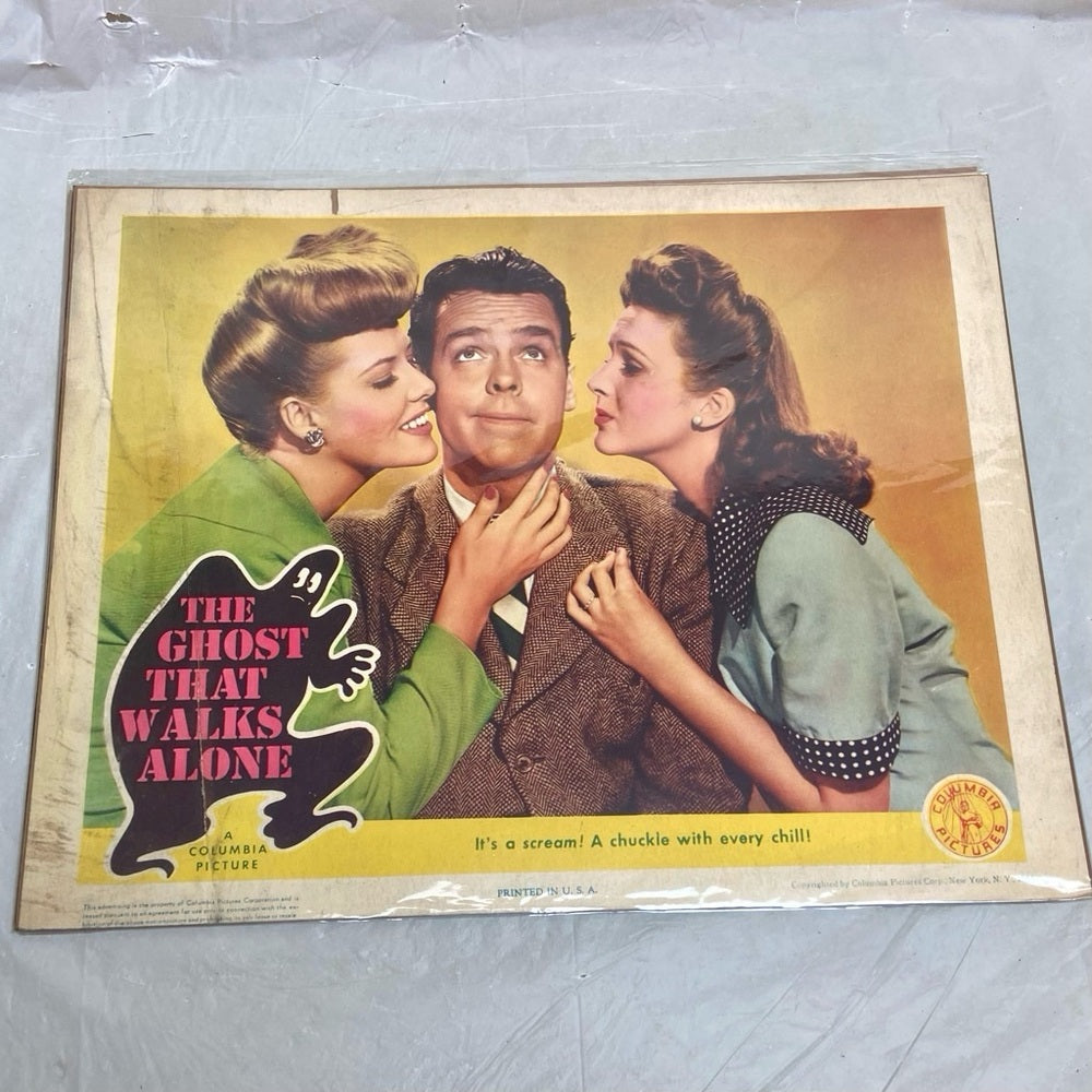 The Ghost that Walks Alone (1944) and Hi- Jacked (1950) Movie Posters