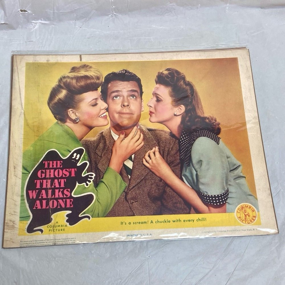 The Ghost that Walks Alone (1944) and Hi- Jacked (1950) Movie Posters