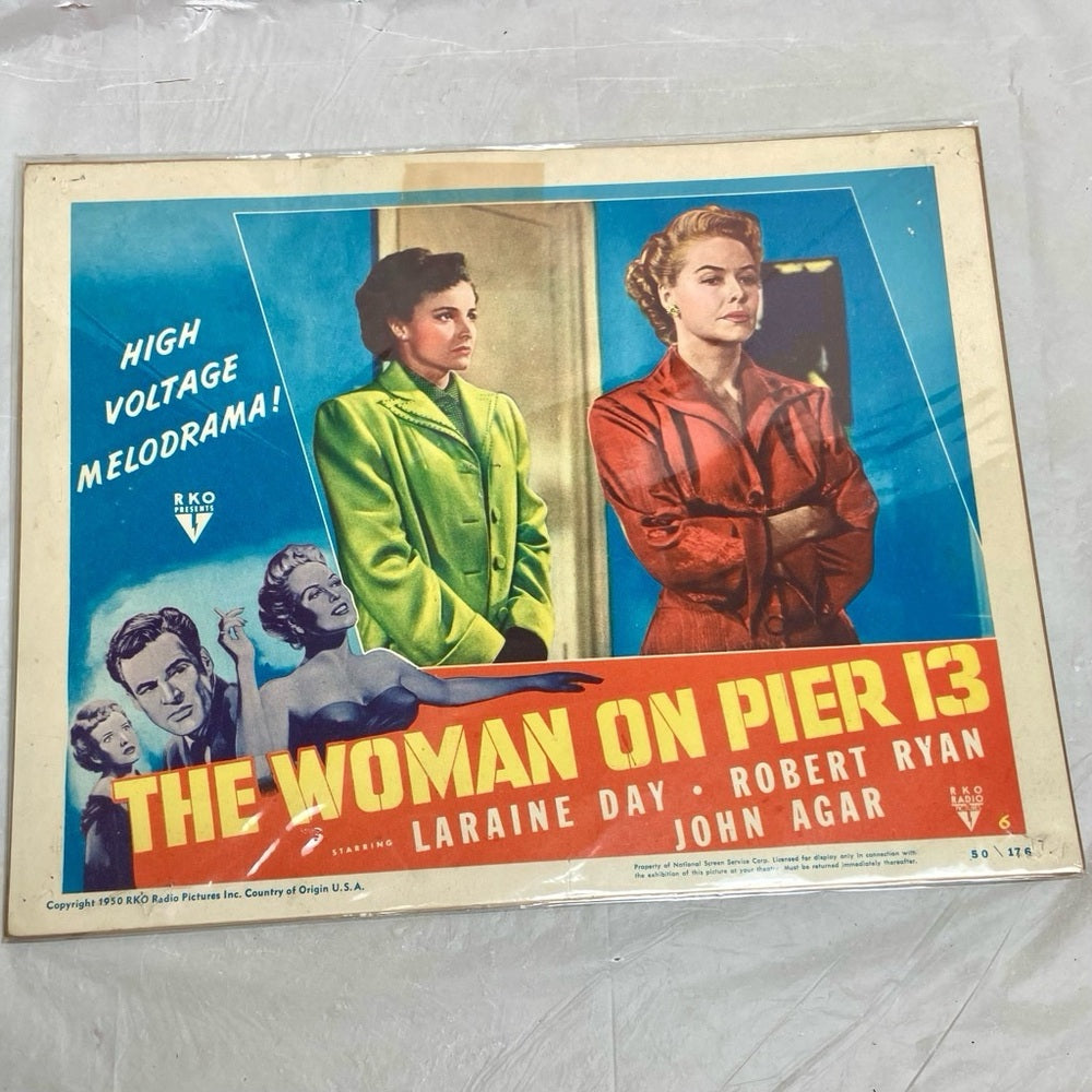 The Woman on Pier 13 (1950) and Let’s Pretend we’re Sweethearts (1936) Movie Pos