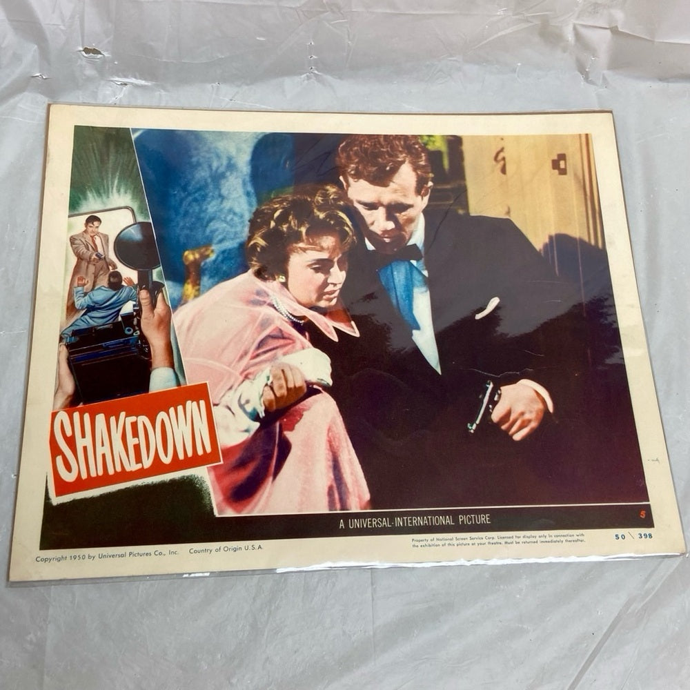 The Voice in the Night (1941) and Shakedown (1950) Movie Posters