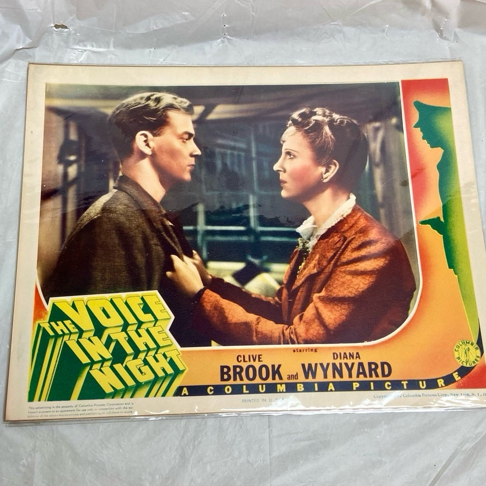 The Voice in the Night (1941) and Shakedown (1950) Movie Posters