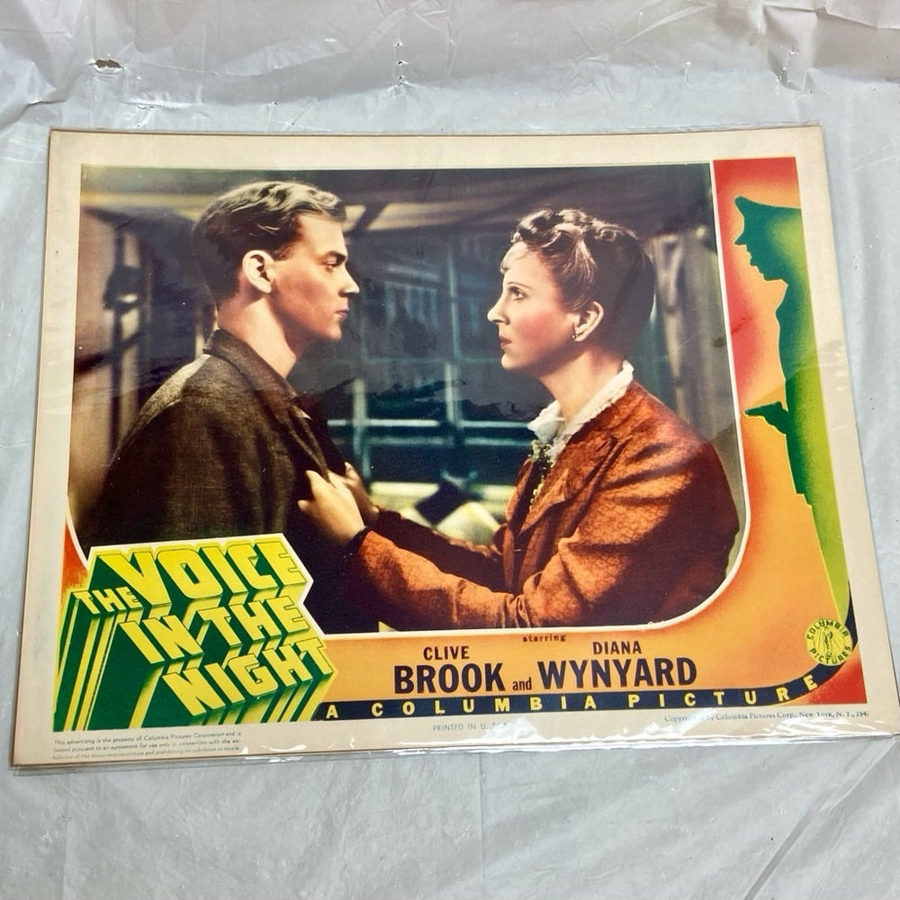 The Voice in the Night (1941) and Shakedown (1950) Movie Posters