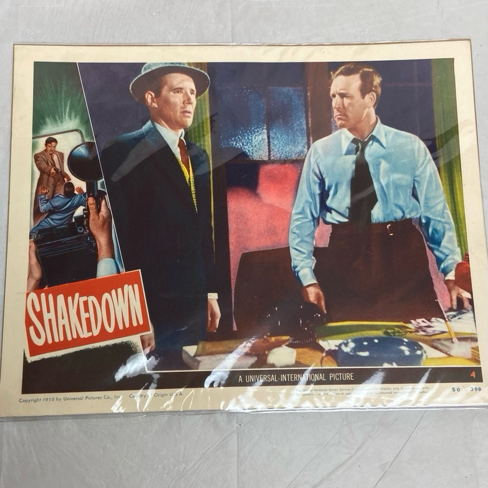 The Other Woman (1954) and Shakedown (1950) Movie Posters