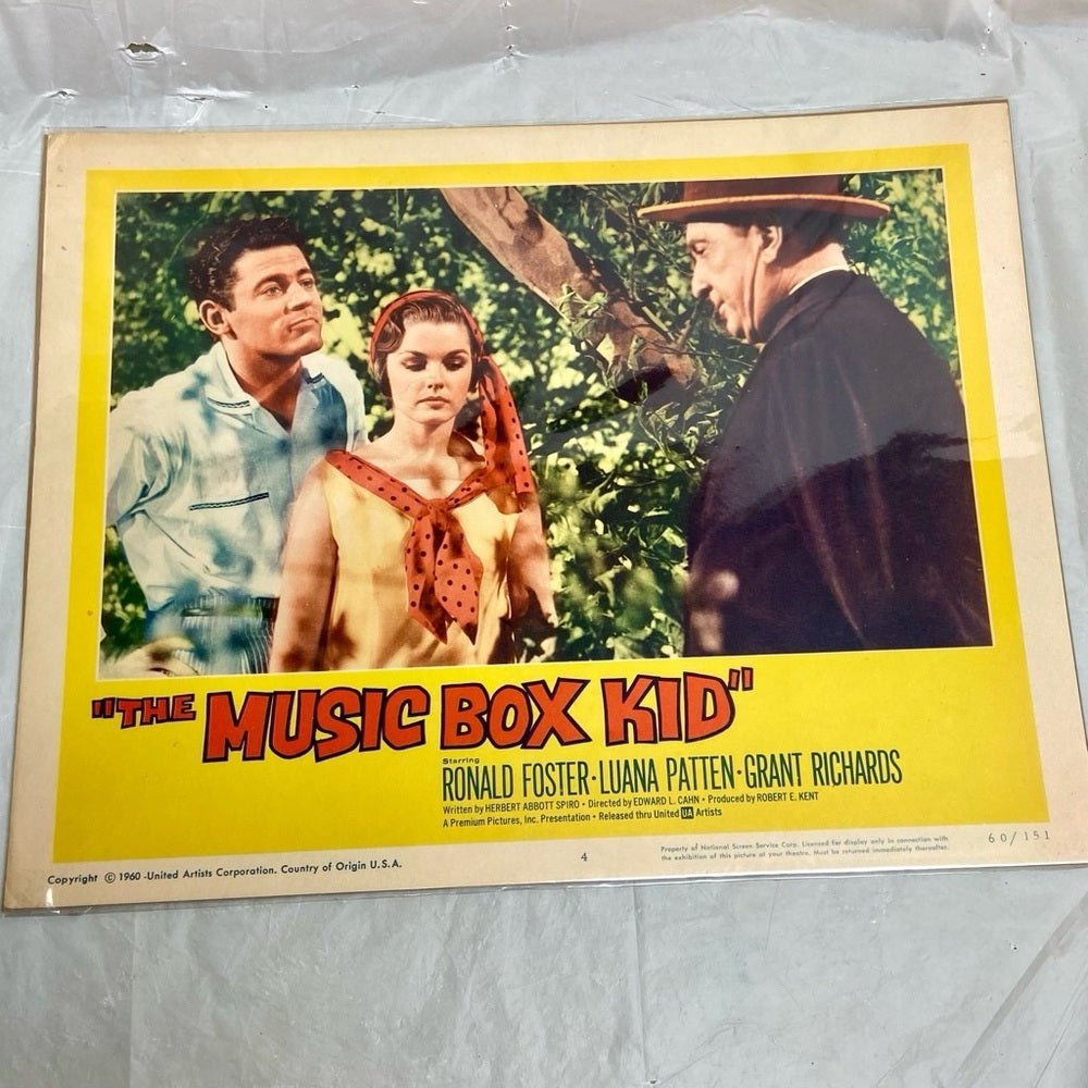 The Great Plane Robbery (1940) and The Music Box Kid (1960) Movie Posters
