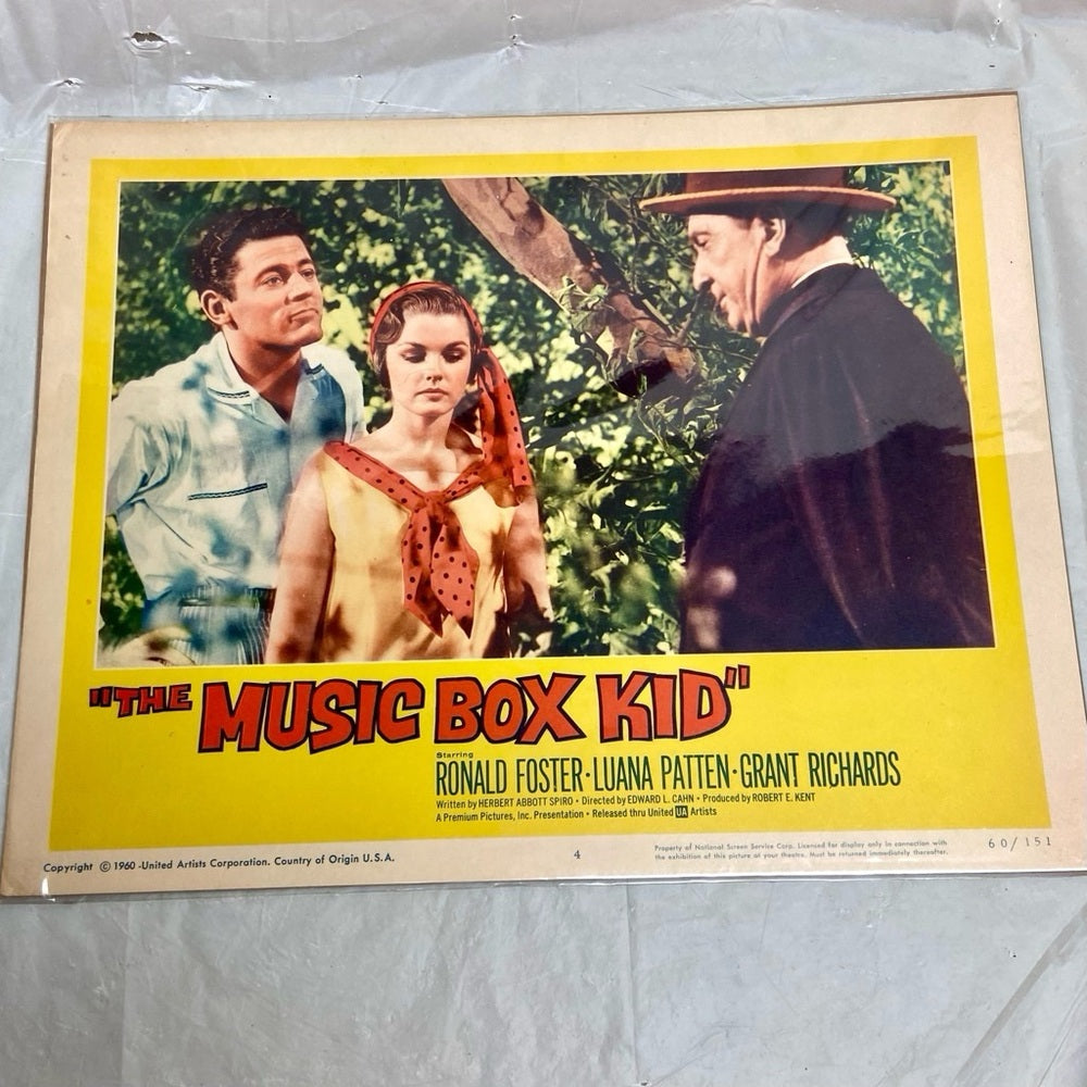 The Great Plane Robbery (1940) and The Music Box Kid (1960) Movie Posters