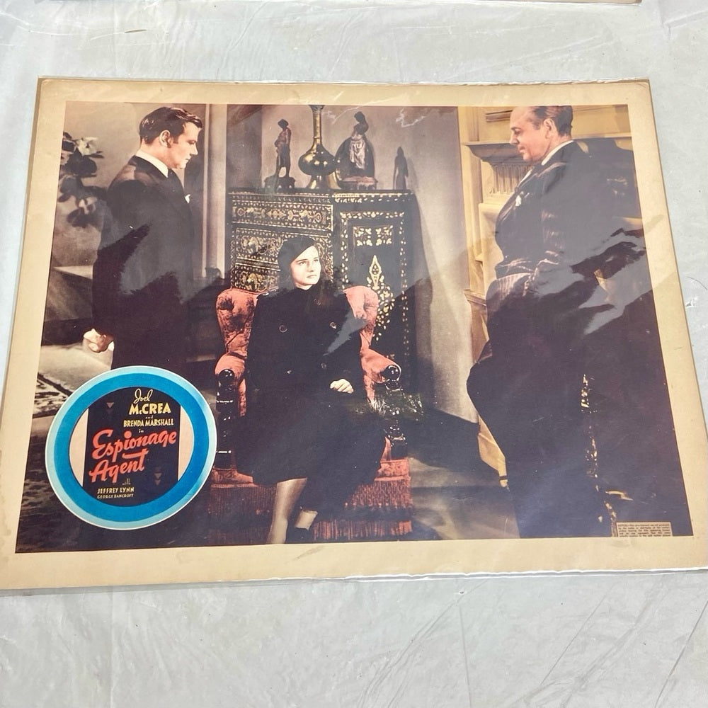 The Web (1947) and Espionage Agent (1939) Movie Posters