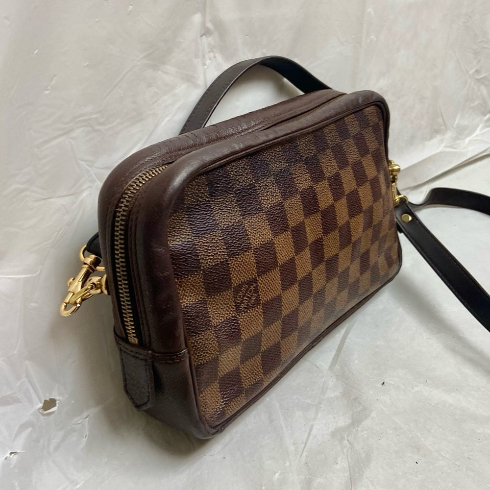 Vintage Louis Vuitton Damier Clutch- Crossbody Bag (CA1012)