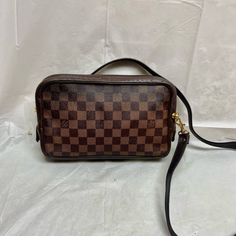 Vintage Louis Vuitton Damier Clutch- Crossbody Bag (CA1012)
