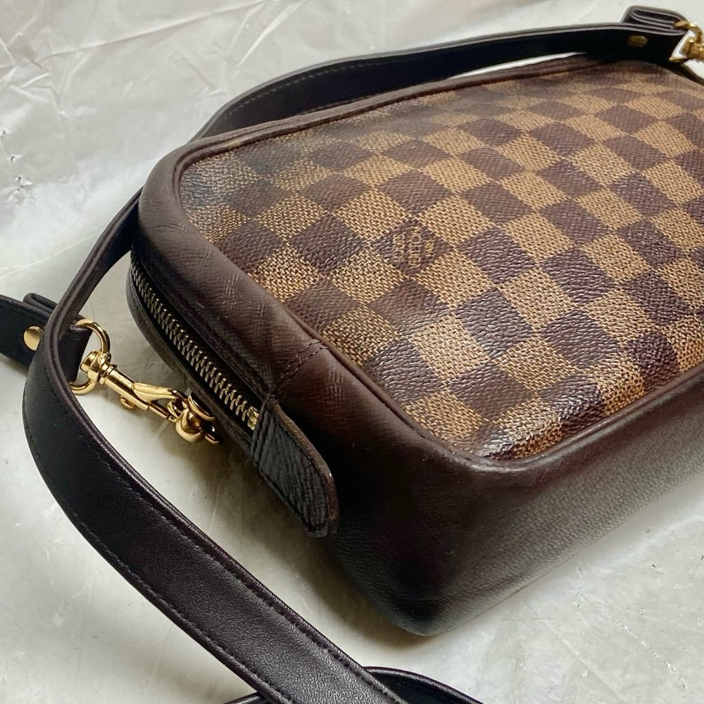 Vintage Louis Vuitton Damier Clutch- Crossbody Bag (CA1012)