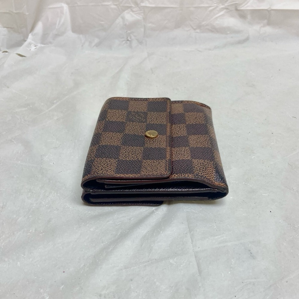 Louis Vuitton Damier Ebene Unisex- Mens Compact Wallet