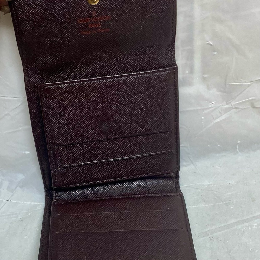 Louis Vuitton Damier Ebene Unisex- Mens Compact Wallet