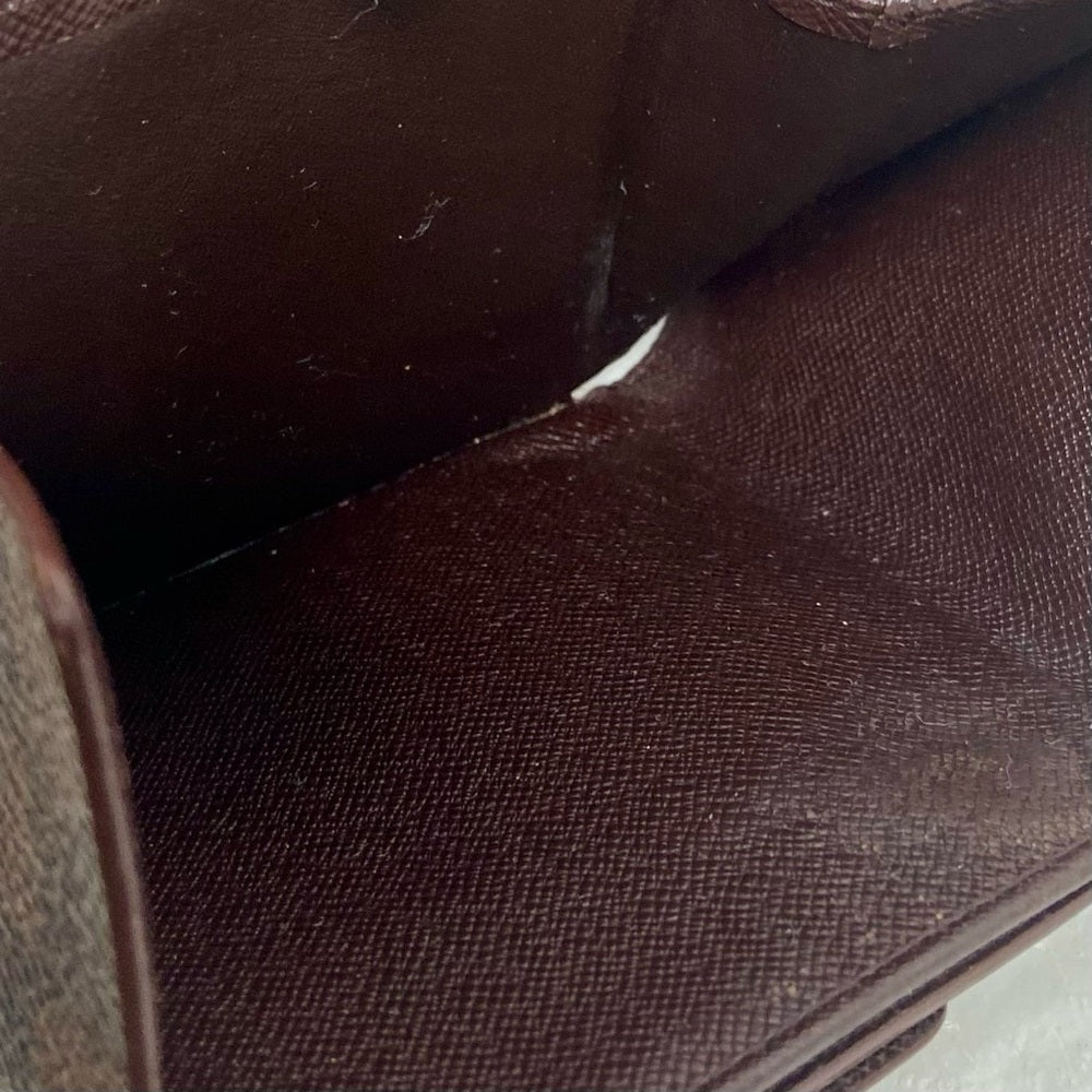 Louis Vuitton Damier Ebene Unisex- Mens Compact Wallet