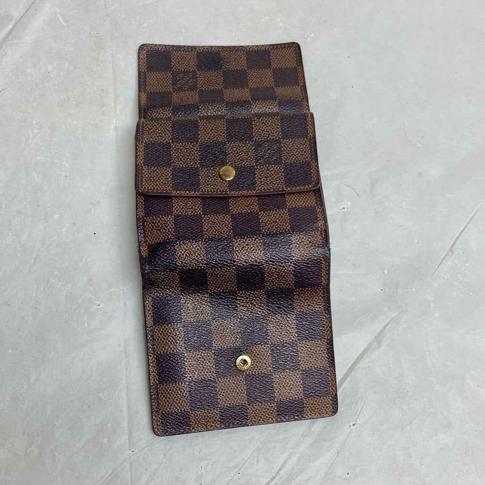 Louis Vuitton Damier Ebene Unisex- Mens Compact Wallet