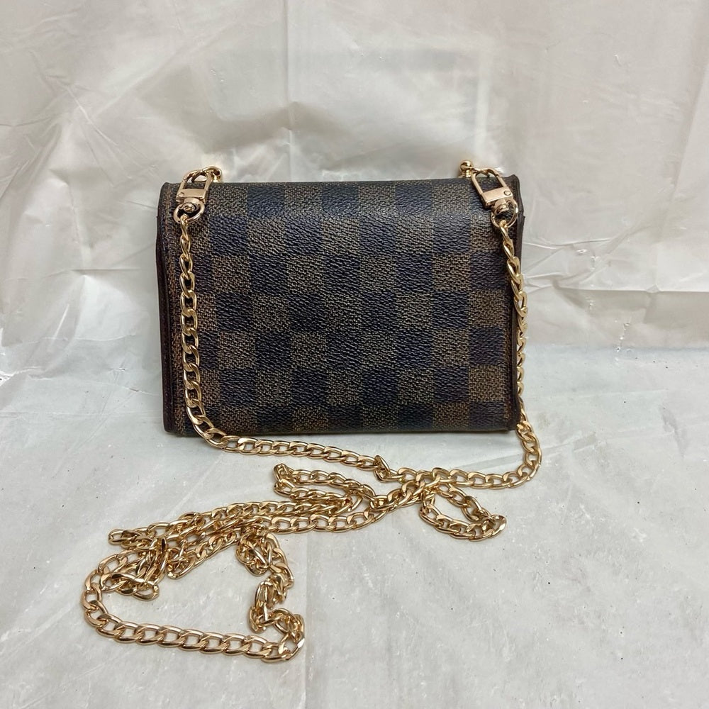 Louis Vuitton, Damier Ebene Passport Wallet -Crossbody (SP0024)
