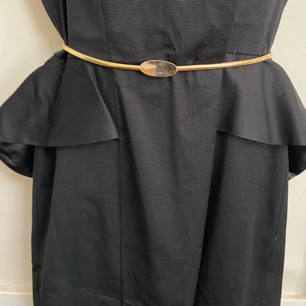 White House Black Market Black Dress Size 12