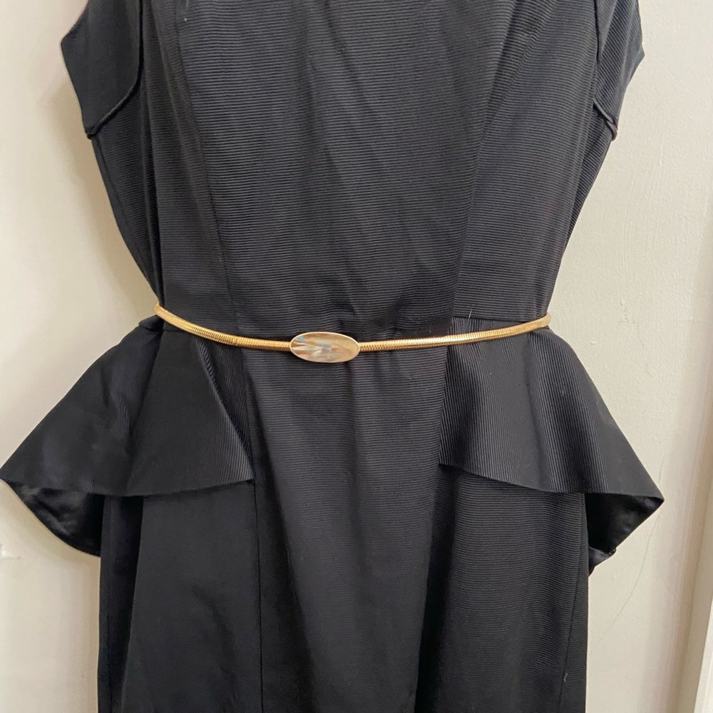 White House Black Market Black Dress Size 12