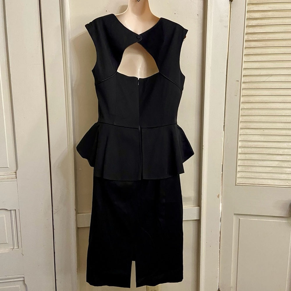 White House Black Market Black Dress Size 12