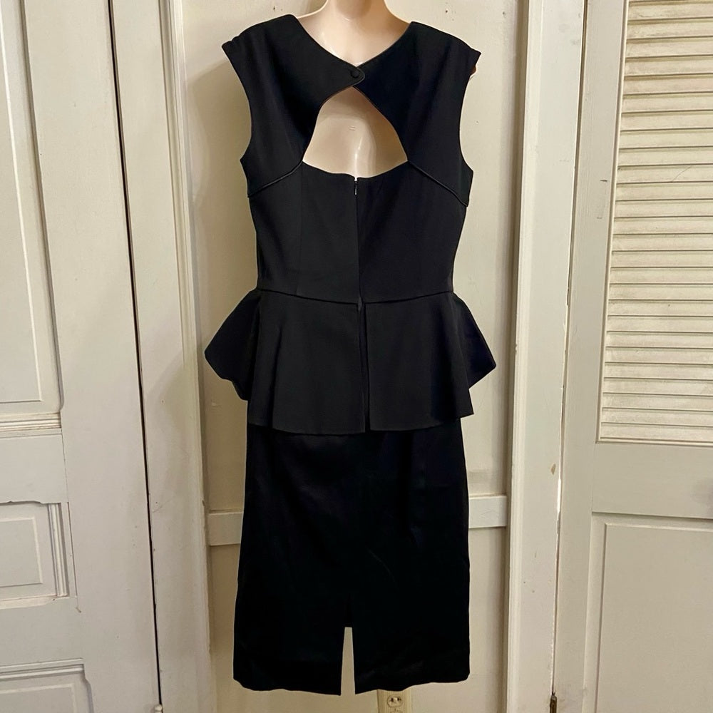 White House Black Market Black Dress Size 12