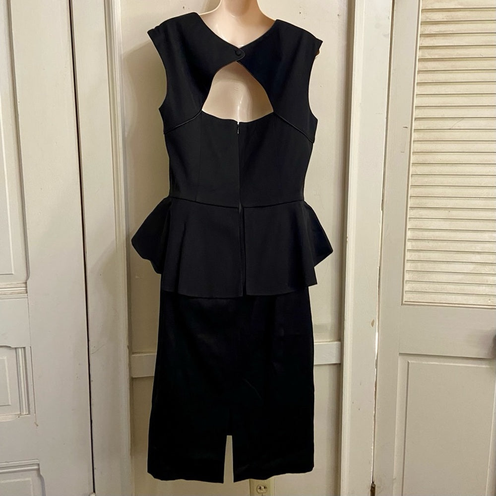 White House Black Market Black Dress Size 12