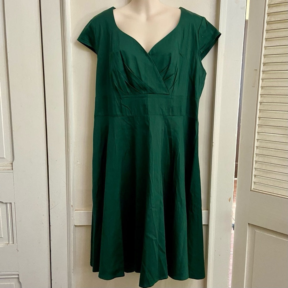 Bbonlinedress Dark Green Dress 3XL