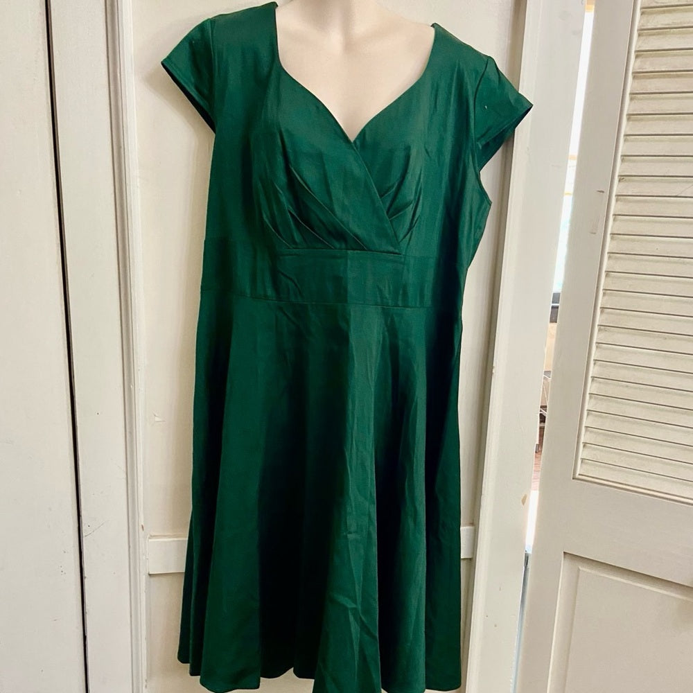 Bbonlinedress Dark Green Dress 3XL