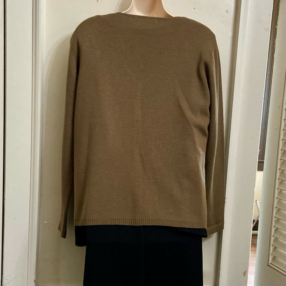 Valini Brownish-Olive GreenSweater Cardigan (4)