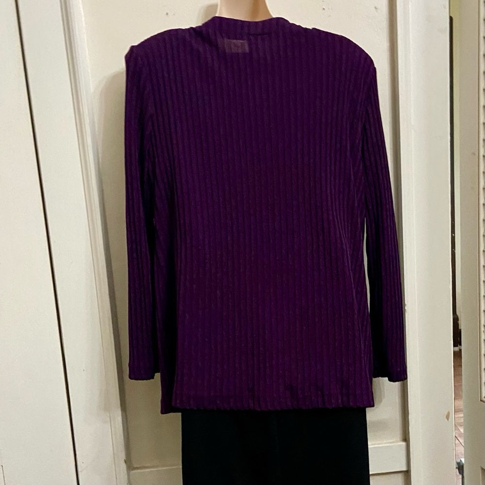 K Studio Purple Top- Cardigan (12)