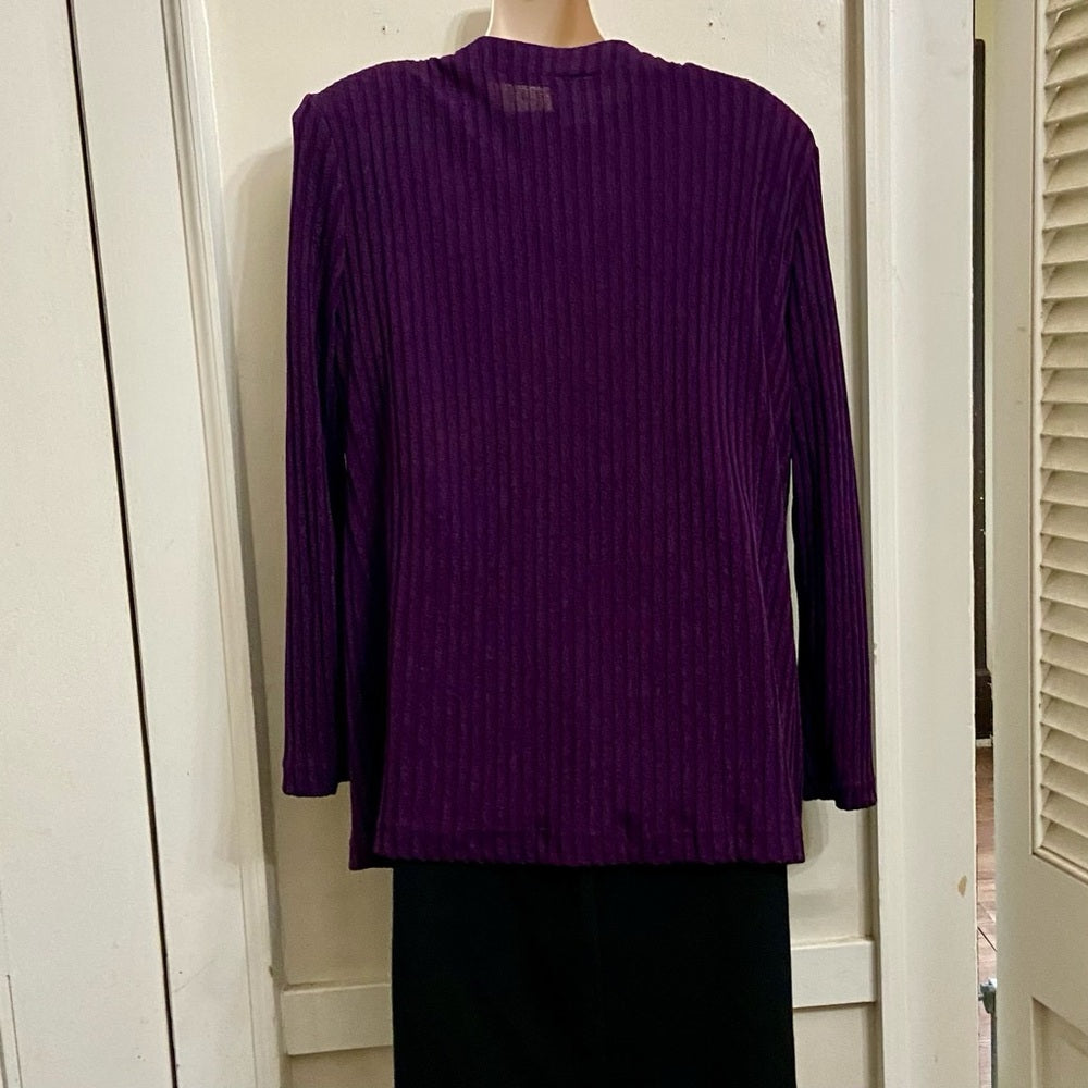 K Studio Purple Top- Cardigan (12)