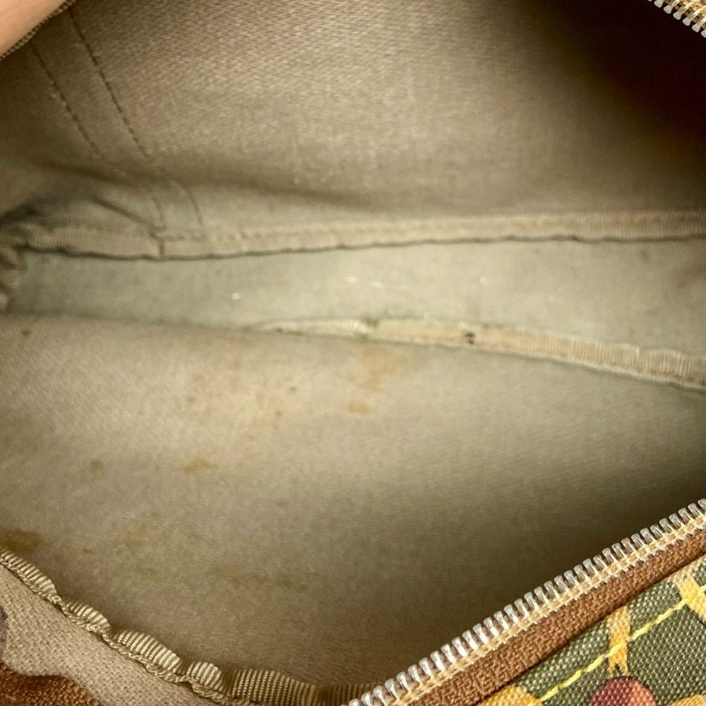 Vintage, Loewe Stunning Canvas Pouch-Crossbody with Dust Bag 9in x 6in x 3in