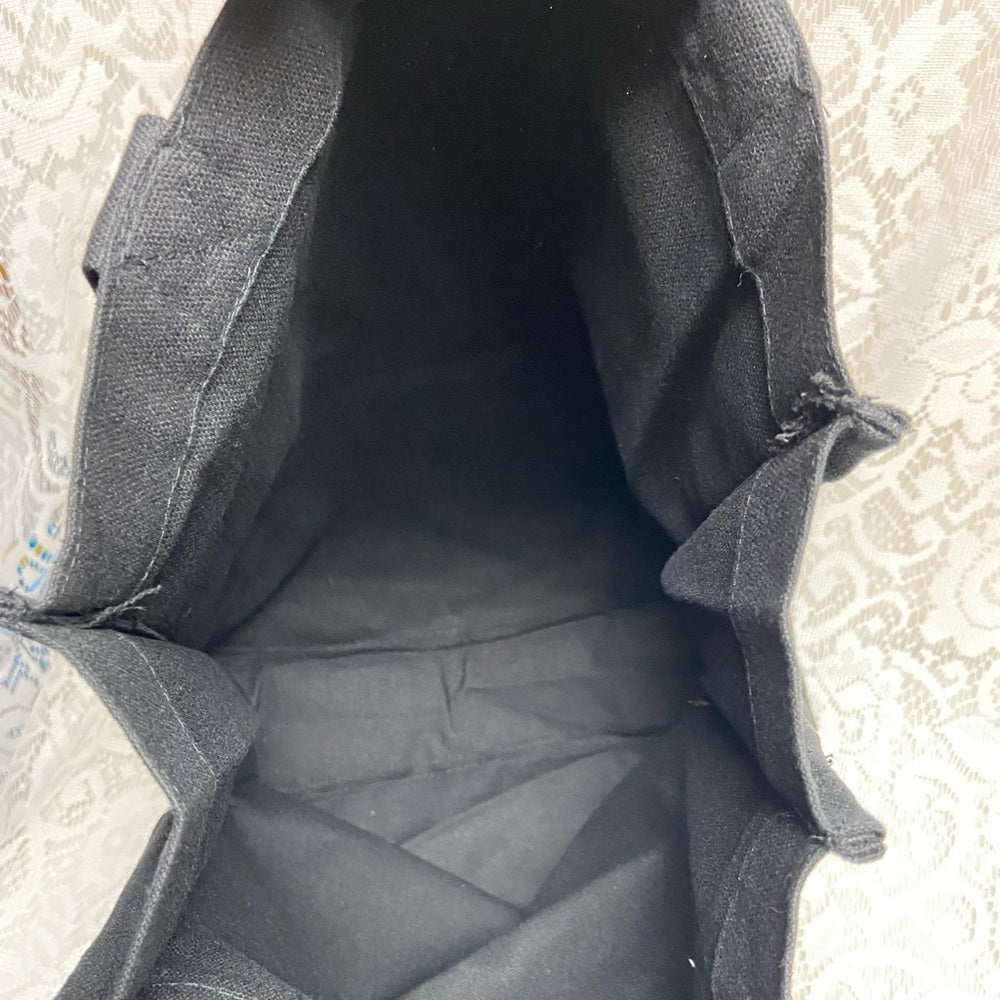 Marc Jacobs, Large, Black and Gold Complimentary- Tote Bag- 15inx13inx4in