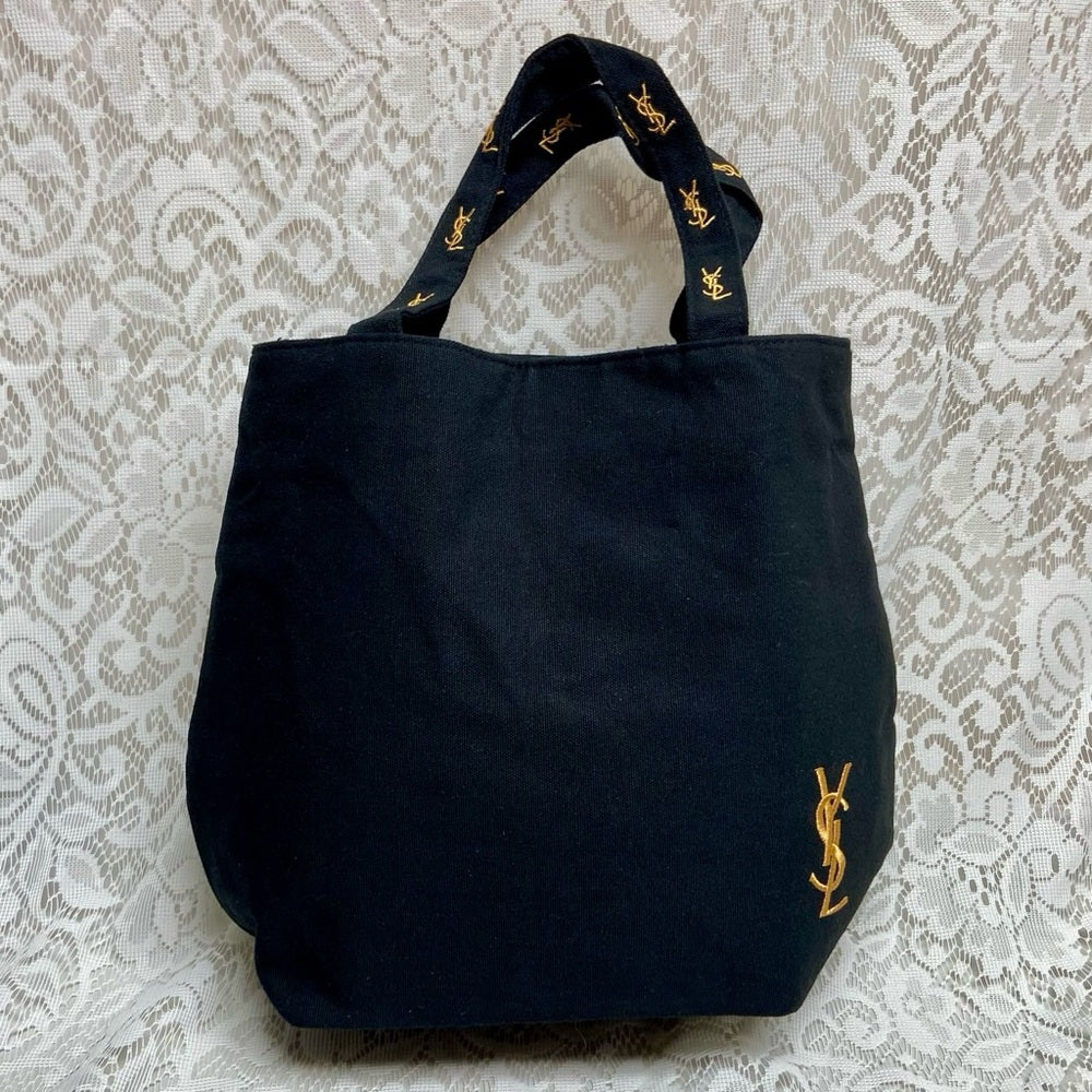 YSL Large, Black and Gold - Tote 15in x 12in x 4in