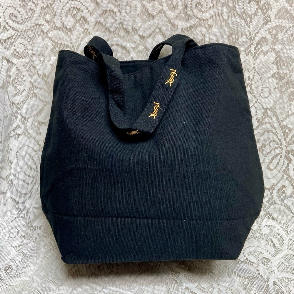 YSL Large, Black and Gold - Tote 15in x 12in x 4in
