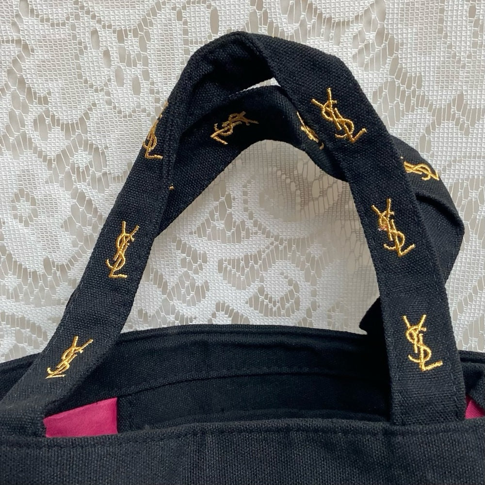YSL Large, Black and Gold - Tote 15in x 12in x 4in