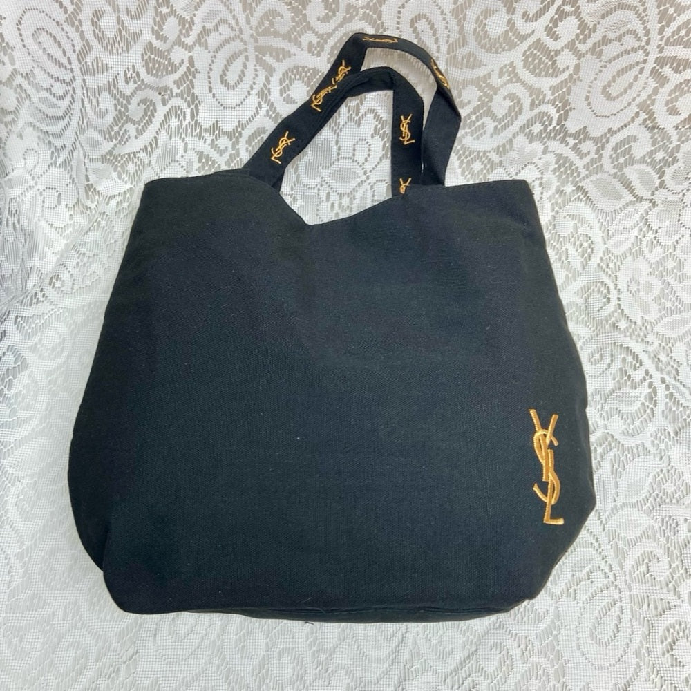 YSL Large, Black and Gold - Tote 15in x 12in x 4in