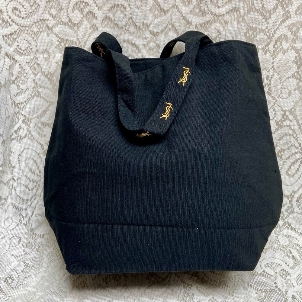 YSL Large, Black and Gold - Tote 15in x 12in x 4in