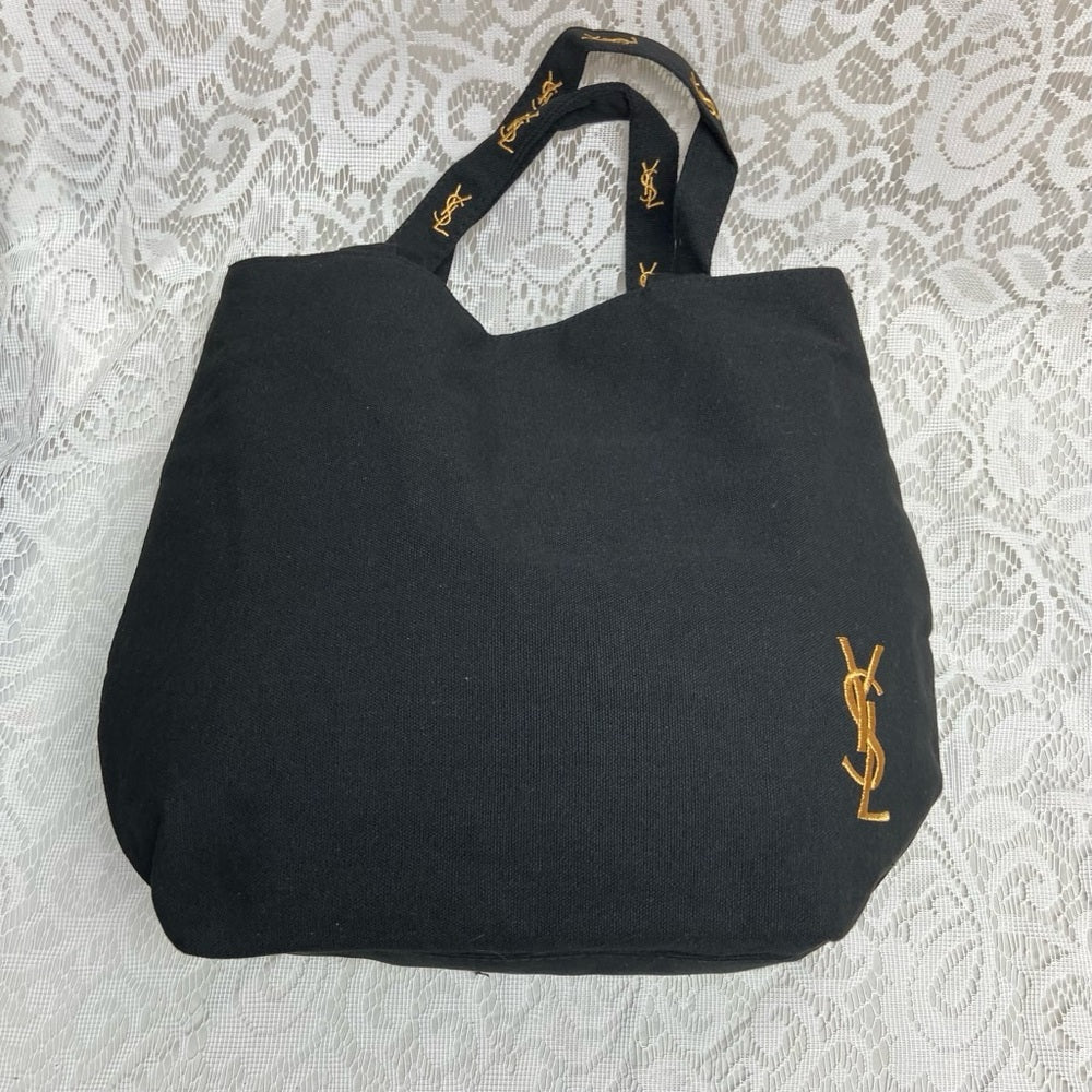 YSL Large, Black and Gold - Tote 15in x 12in x 4in