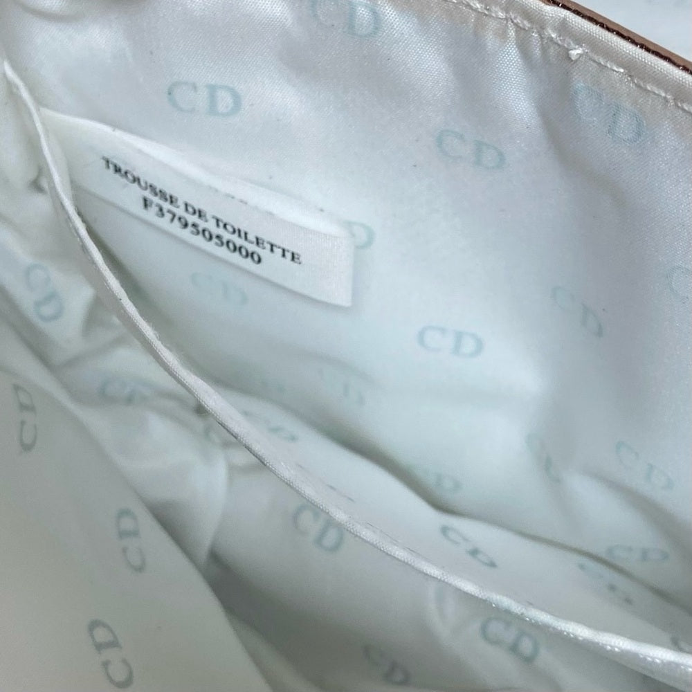 Dior Metallic Coper Complimentary Pouch- Crossbody (M) 7in x 5.5in x 2.5in