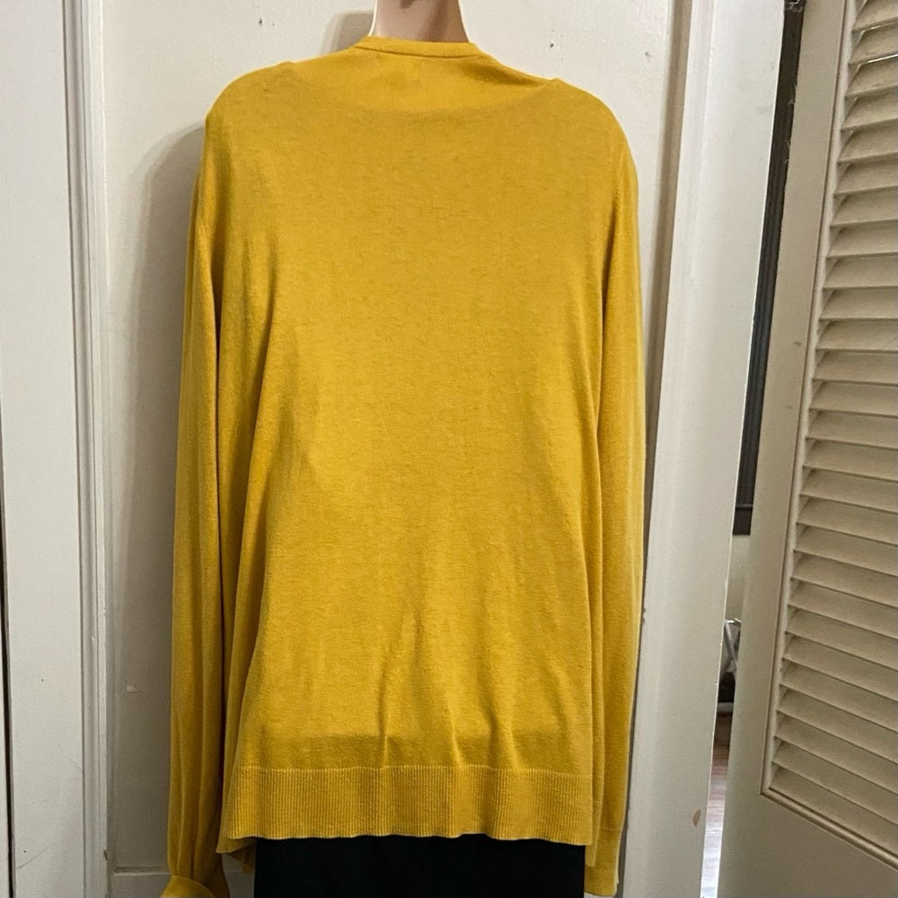 Old Navy Yellow Sweater Cardigan (XXL)
