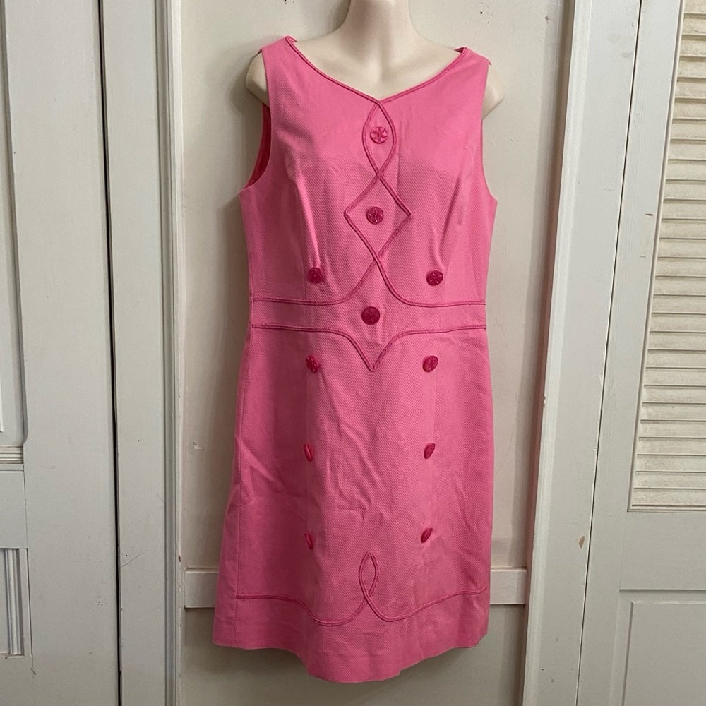 Etcetera Pink, Lined Dress Size 8