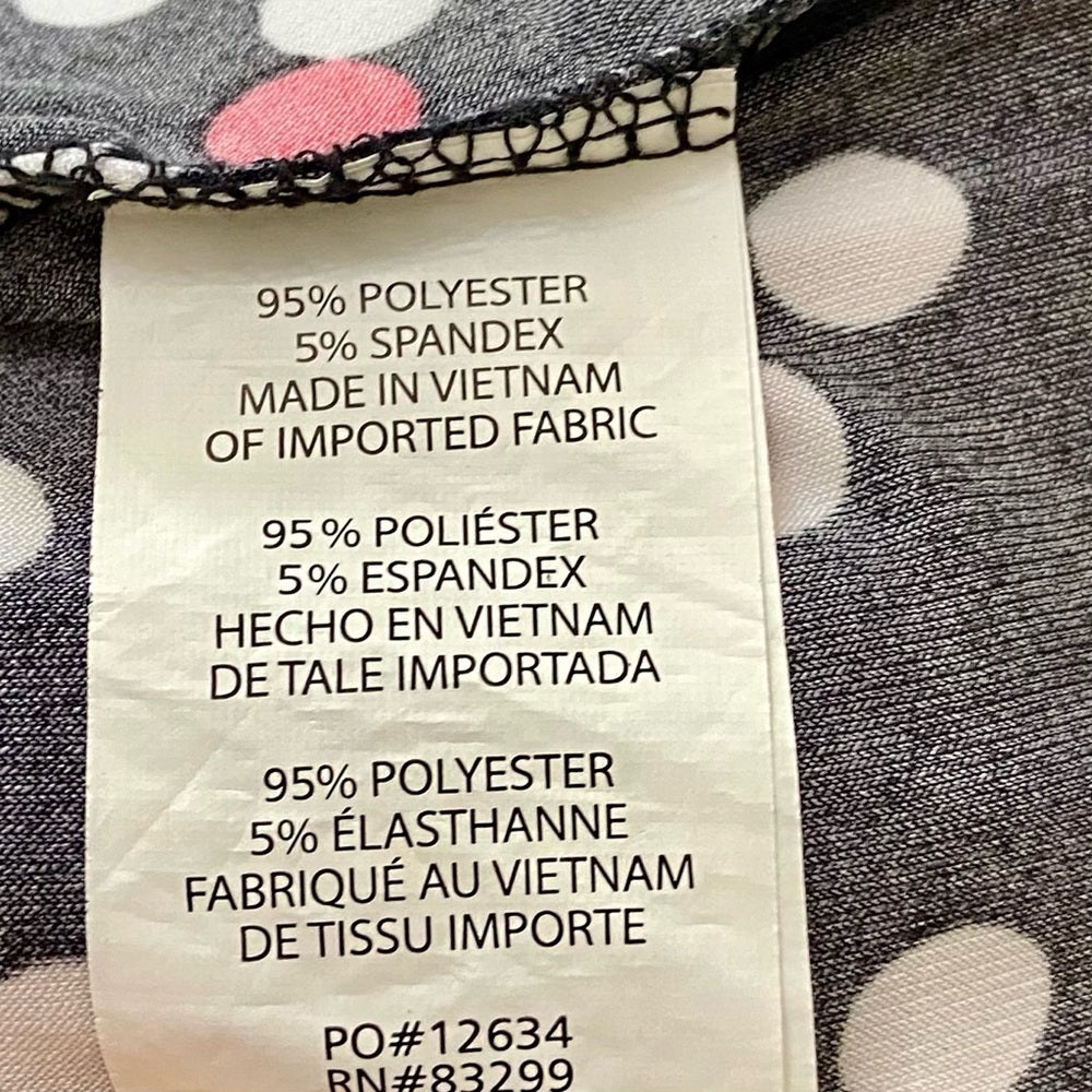 Tiana B Polka Dot Lined Dress Size PL